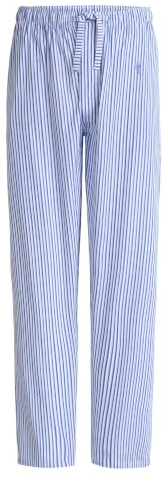 El Búho Nocturno Pantalón Pijama Hombre Largo - Algodón 100% Franela Invierno o Mezcla Tela Otoño - Bolsillos Bragueta Abierta Parte Abajo Sueltos Ropa Dormir