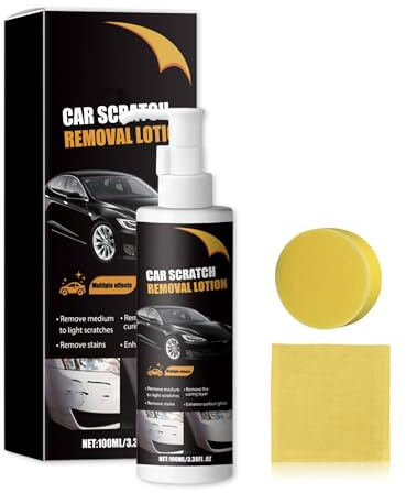 IPNSDON Kit per la riparazione dei graffi profondi, polish auto rimuovi graffi,kit per la riparazione dei graffi dell'auto, pasta per la riparazione antigraffio (100ml)