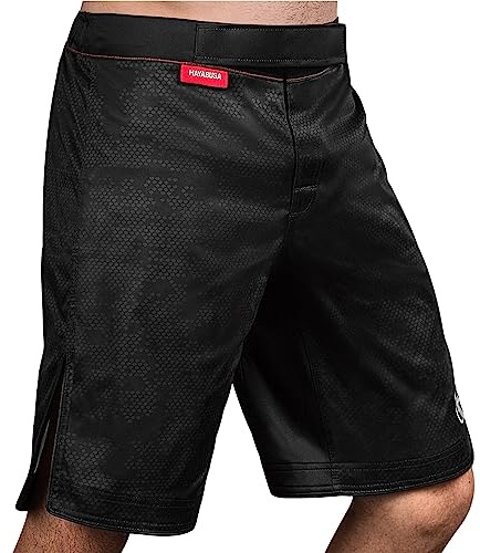 Hayabusa Hexagon BJJ Shorts - Black, X-Large