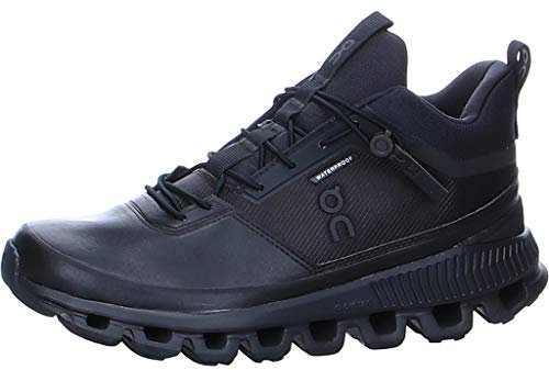 ON Running Damen Cloud Hi Waterproof Textile Synthetic Black Trainer 37 EU