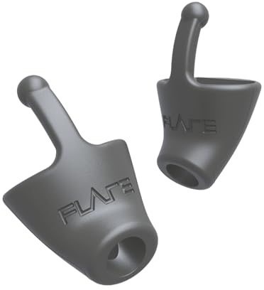 Flare Calmer | Ear Plugs Alternative | Daily Noise Relief | Sound Sensitivity | Stress Relief | No Muffling | Improve Wellbeing | Comfy, Reusable, Soft Silicone Earplugs | Original Grey