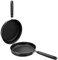 IBILI - Sarten tortilla patatas fusion, 24 cms, Aluminio, Antiadherente, Apto para induccion