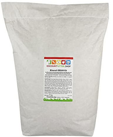 Mineral-Organ Kit 10 kg pelletiert für Pferde I reichhaltig an Vitamin D, Vitamin E & Biotin, | alle Spurenelemente organisch | Basis Mineralfutter