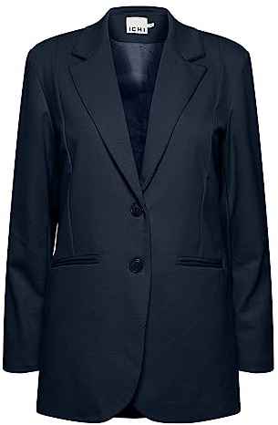 ICHI Ihkate SUS Oversize Bl, Blazer Casual Donna, 194010/Total Eclipse, XXL
