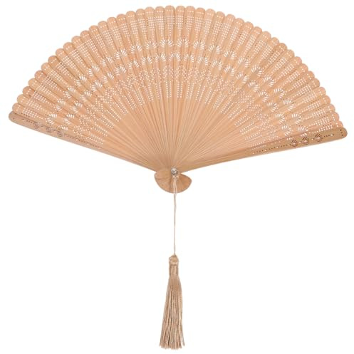 Ventaglio a mano Decorazione vintage Ventilatore pieghevole Palmare Cinese Vintage Retro Fan Palmare per le donne Ventaglio a mano Ventaglio Vintage Decor