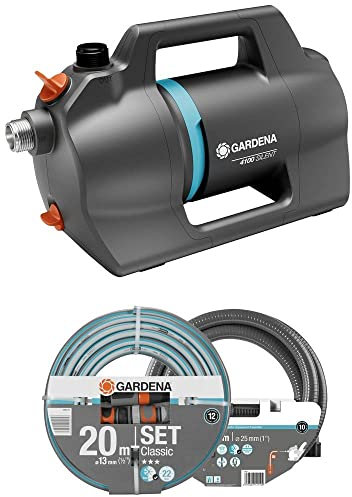 GARDENA 4200 Silent Gartenpumpen-Set 4200 l/h 39m