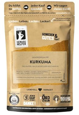 Bremer Gewürzhandel Kurkuma, gemahlen, Kurkuma Pulver ideal für Curry und goldene Milch, 3 x 100g