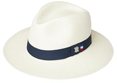 Patriia Chapeau avec Drapeau français. Fabrication entièrement Artisanale, réalisée à la Main. Chapeau pour Homme. Chapeau pour Femme.