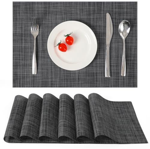 Myir JUN Tischsets abwaschbar Tischsets Platzsets abwaschbar Platzdeckchen