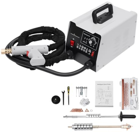 awolsrgiop Karosserie Ausbeulspotter 3 KW spotter karosserie Dent 6-in-1-Schweißgerät, 220V 3500A Dellen Reparaturset Auto, für Carbon Steel Stainless Steel