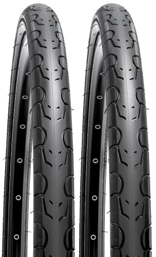 YUNSCM 2-PCS 26 inch Bike Tyres 26x1.50 Tires 40-559 Road Bike Tires Compatible with 26 x 1.50 26x1.5 Bikes Bicycle Tyre