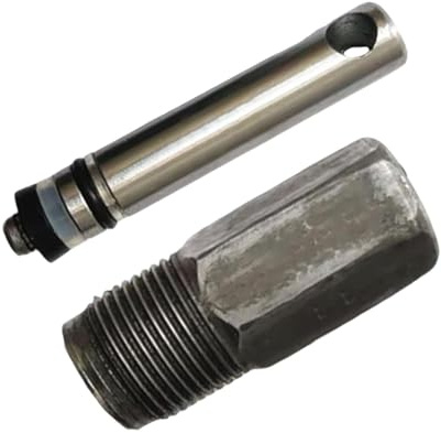 Ronyme Pompe Hydraulique pour Vérin, Kit de Double Joints Étanchéité avec Piston à Embout Pointu, Pièces de Rechange, Compatible Vérins Verticaux, pour Atelier et Réparation Levage, 2 à 10 Tonnes