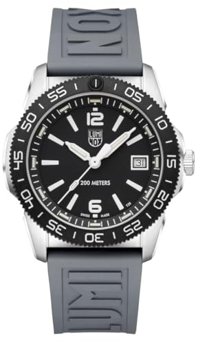 Luminox - Pacific Diver herrklocka 39 mm, kvarts, midstorlek dykarklocka, rostfritt stål hölje, Swiss kvartsur, safirglas, 200 m vattentät, självlysande