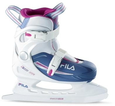 FILA SKATES dam J-ONE G Ice HR Inline skridskoåkning, vit/ljusblå, L 36–40