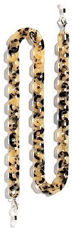 HYPREADER Hochwertige Azetat Bling Bling Brillenkette