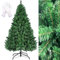 Künstliche Weihnachtsbaum 180 cm (Ø 120 cm), Grüne Weihnachtsbaum Tannenbaum mit 960 Zweige, 6 FT Perfekte Weihnachtsdekoration mit Metall Ständer, Abziehbar Zusammenklappbar und Schwer Entflammbar
