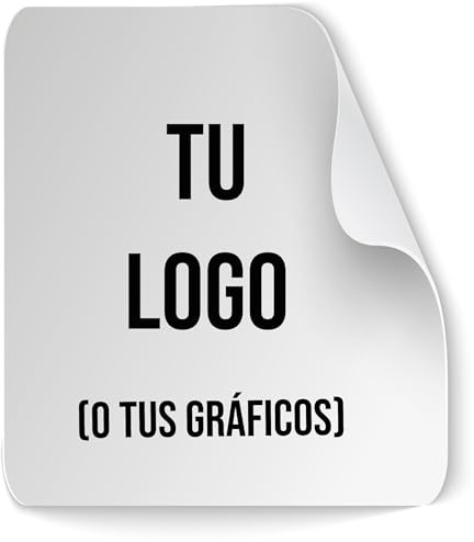 100 Pegatinas Personalizables Multiusos - Inserta tu logotipo o gráficos, tamaño seleccionable de 2 cm a 20 cm, ideal para decoración, etiquetas y proyectos creativos (Cuadrado)
