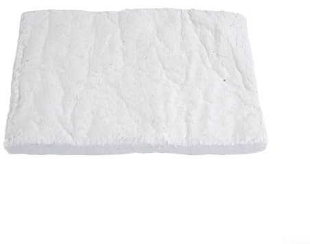 FUANA Manta de silicato de calcio y magnesio para chimeneas, hornos y quemadores de gel, esponja de cerámica para chimenea de bioetanol (30 x 20 x 3 cm)