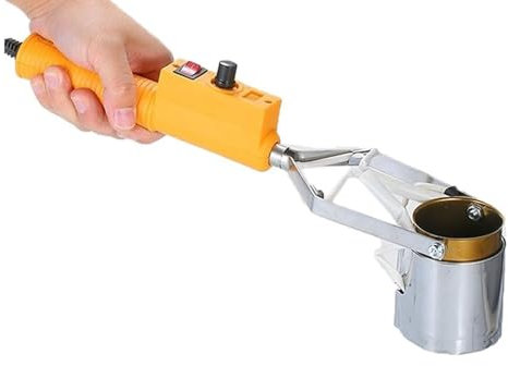 Pottador De Plomo, Crisol De Lata, 500/1500/3000 G De Capacidad para Moldes De Peso De Pesca, 150 ℃ -450 ℃ Ajustable, Calienta Rápidamente, para Derretir La Cera De Pegamento De Plomo De Estaño 3000G