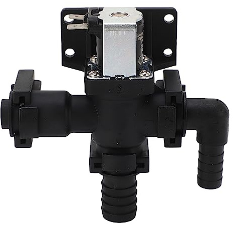 Tbest Solenoid Siphon Breaker Reservdel 9W 150psi Tryck Toalettventil Vattenkontrollsystem för Marine Boat RV Yacht 12V Metal ABS