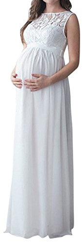 Générique Robe Femme Enceinte Grossesse Shooting, Femmes Enceintes Dentelle Longue Robe de maternité Accessoires de Photographie vêtements