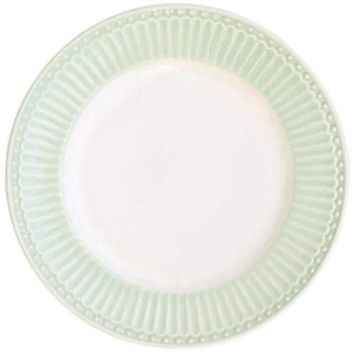 Greengate STWPLASAALI3906 Alice Teller klein blass grün 17,5 cm (1 Stück)
