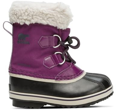 Sorel Yoot Pac Nylon WP wasserdichte Schneestiefel, Wild Iris, Dark Plum, 35 EU