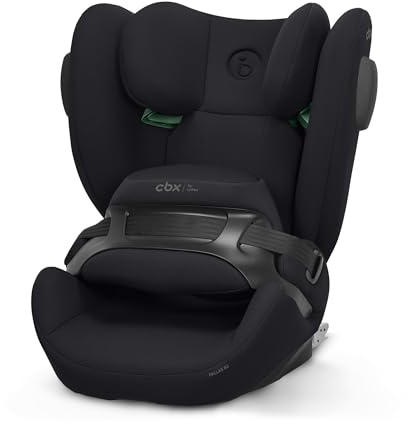 CBX by CYBEX Pallas B3 i-Size Child Car Seat, ISOFIX and Top-Tether, from Approx. 9-50 kg, from Approx. 15 Months to 12 Years, UN R129/04, Black