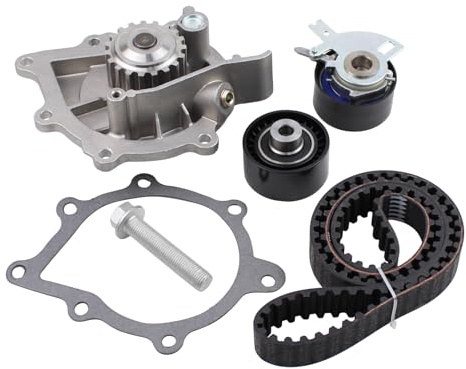 Timing Belt and Water Pump Kit for For-d Cit-roen Peu-geot Vaux-hall O-pel | for C4 C5 Dispatch DS4 DS5 DS7 C S Max Focus Ku-ga Vivaro Movano C Zafira 3008 308 5008 508 To-yota 2.0 2.2 D BlueHDI TDCI