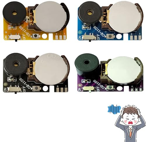 Yaepoip Random Noise Maker, Hidden CricketNoise Maker Prank, Cricket SoundPrank, Cricket Prank NoiseMaker, Office Pranks for Coworkers (4PCS-#2)