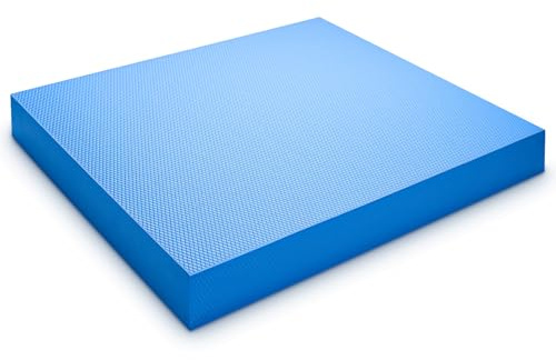 Balance Pad – Extra Dickes Rutschfestes Balance Kissen Aus Für Stabilität Core GleichgewichtskissenTraining Reha Fitnessmatte Für Yoga Physiotherapie Für Blau 50 * 40 * 6CM