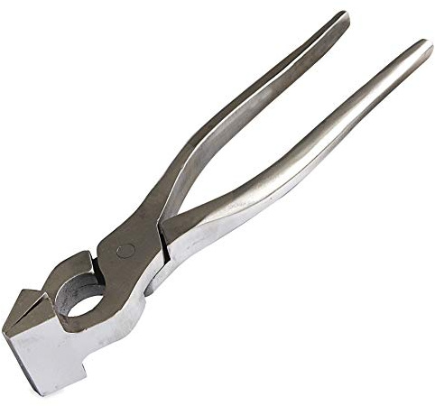 Co-link DIY Leather Craft Flatten Pliers - Silver Straight Head - 200mm - Limited Warranty