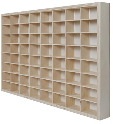 Dekoralove Einfache Holzregale zum Aufstellen, Regal Spielzeugaufbewahrung Organizer mit Schublade