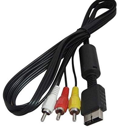 DARLINGTON & Sohns TV 3 Chinch Scart Kabel für Playstation 2 PS2 Konsole Fernsehkabel