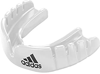 adidas Paradenti unisex OPRO Gen4 Snap-Fit per adulti, bianco, senior