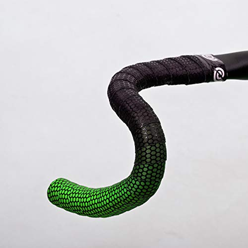BikeRibbon Grade Plus, Styrband Unisex Vuxen, Svart/Grön, En storlek