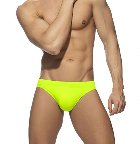 LikeJump Men Low Rise Swim Briefs Swimsuits Board Surf Shorts Trunks Swimsuits Bikini Bottom