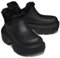 Crocs Unisex Schuhe - Erwachsene gefüttert, Schwarz / Schwarz, 41/42 EU