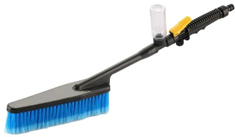 Ronyme Spazzola per autolavaggio con strumento di pulizia per dispenser di sapone Spazzola per pulizia con morbida lanugine Spazzola per lavaggio auto per