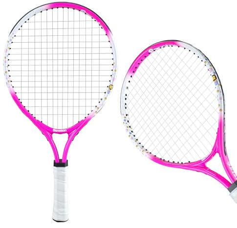 Senston Raqueta de Tenis 17pulgadas para jóvenes: Ligera, Duradera, fácil de agarrar, Apta para Principiantes, Golpes efectivos