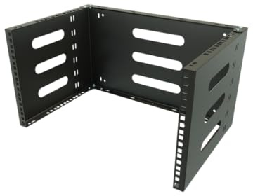 Stalflex Wandhalterung Netzwerkschrank 19 Zoll 6U/4U 330mm - Server Rack Hergestellt aus Stahl - Computer- & Server-Racks - Kompatibel mit Rack Netzwerkgeräten