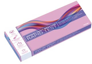 MX Health Urinary Tract Infection Rapid Test - 3 Tests, White