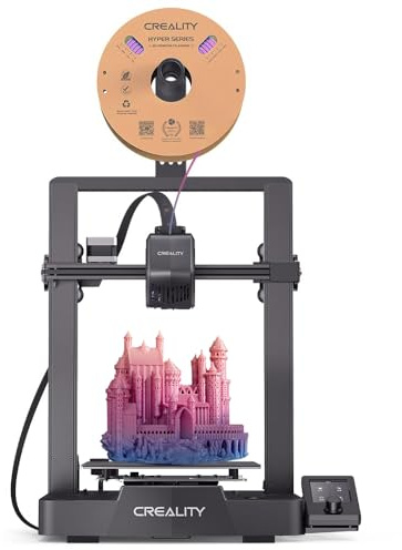 Creality Ender 3 V3 SE 3D Printer 250mm/s Max Printing Speed Upgraded Visual UI Auto Filament Loading and Unloading, Sprite Direct Extruder CR Touch Auto Leveling Dual Z-axis 8.66x8.66x9.84 inch