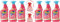 Flash Sparkling Home, Spray&Wipe&Done Antibacterial Multi-Surface Cleaner Spray, 800ml, Frosted Berries Scent, Case of 6 pieces + for You: Organza Small Bag