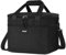 CALIYO Kühltasche Kleine 8.5L Faltbar & Tragbar mit Reißverschluss - Lunch Bag für Herren und Damen, Isolierte Lunchtasche für Arbeit, Schule, Picknick, Reisen (Schwarz)