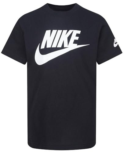 Nike Baby - Jungen Shirt, Schwarz (Weiß), 6 Jahre EU