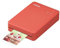 Canon SELPHY QX20 portable printer - for Wi-Fi printing straight from your smart device. Dye Sublimation, 2 sizes of peel and stick Prints and USB-C Charging - Red (Without Ink/Paper)