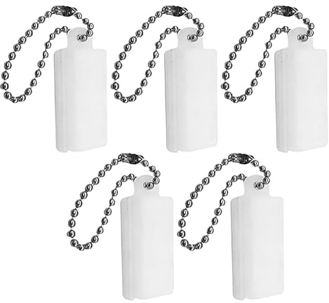 Audiphones Batteriförvaring, 5-pack Resefodral Med Nyckelringar, Hållbara Hörlursaccessoarer, Portabla Resesaker För Semester Utomhus Affärsresor