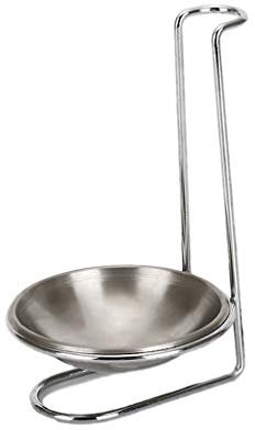Supporto per cucchiaio,Rtengtunn Portaoggetti in acciaio inox Supporto per coperchio Supporto verticale Portaoggetti per pentole Organizzatore Accessori da cucina Utensili da cucina