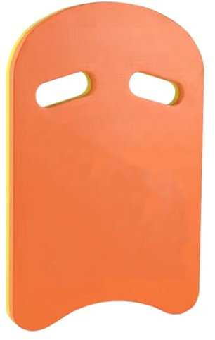 Schwimmbrett Kickboard, Schwimmbrett Kinder Schwimmhilfe, Schwimmhilfe Kickboard Schwimmen, Unisex Premium Schwimmbrett, Wasserbrett für Schwimmübungen & Training und Sport-Aquarium (orange)
